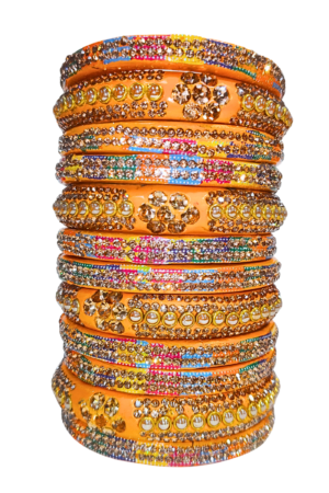 LAC BANGLES SET FOR WOMEN (PACK OF 12). yellow colour. lah or lahathi for women. SHADI JODA